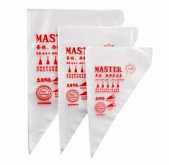 Мешок кондитерский одноразовый 30 см MASTER, 100 шт