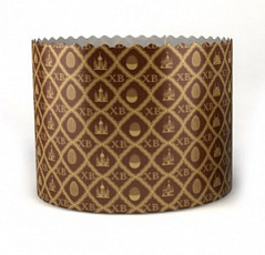 Форма для кулича золотая ПАСХА d134*h95 мм, 1 шт. Форма для кулича золотая ПАСХА d134*h95 мм, 1 шт.