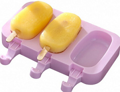 Форма силиконовая ЭСКИМО, 3 ячейки Форма силиконовая ЭСКИМО, 3 ячейки