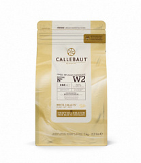 Шоколад Белый 28% в каллетах Barry Callebaut, 1 кг