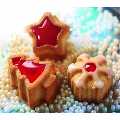 Форма силиконовая СИЛИКОНФЛЕКС Зимнее ассорти SF136 Silikomart