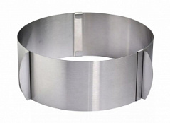 Кольцо раздвижное для выпечки 16-30 см, h=12 см Кольцо раздвижное для выпечки 16-30 см, h=12 см