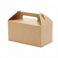 Коробка универсальная с ручкой ECO BOX WITH HANDLE, 28,8*14,2*9,8 см