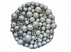 Драже Жемчужный Микс серебряный, 100 г