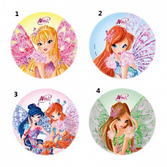 Вафельная картинка Winx d=14,5 см Modecor 73852, 1 шт.