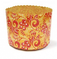 Форма для кулича РУССКИЙ УЗОР d90*h90 мм, 1 шт.