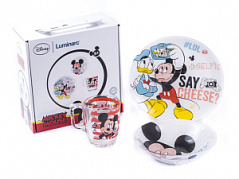 Набор детской посуды “Party Mickey” Luminarc, 3 предмета