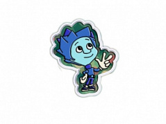 Набор для вырезания печенья: форма и трафарет Нолик, d=9 см