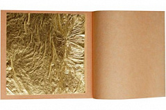 Золото пищевое лист 9*9 см DearChef, 10 листов