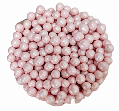 Драже Жемчужный розовые 6-8 мм, 100 г