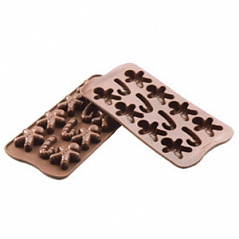 Форма силиконовая ИЗИ-ШОК Мистер Джинджер Silikomart