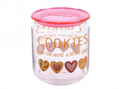 БАНКА для сыпучих продуктов стеклянная “Cookies” Luminarc, 750 мл
