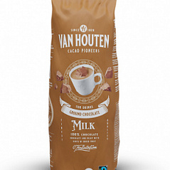 Горячий шоколад молочный "Ground Milk" Van Houten, 1 кг