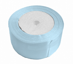 Лента атласная ГОЛУБАЯ 1 см, 23 метра Лента атласная ГОЛУБАЯ 1 см, 23 метра