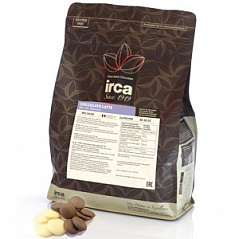 Шоколад молочный IRCA 30/32 в дисках, пакет 2,5 кг