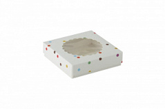 Коробка для печенья со съемной крышкой Горохи на 1 шт.