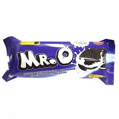 Печенье сахарное "Mr. O (Мистер О)" с какао и начинкой со сливочным вкусом, 96 г