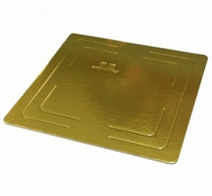 Подложка усиленная золото квадратная 2,5 мм 30*30 см