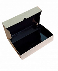 Коробка для печенья/зефира ECO Тabox PRO 1000 Black  20*12*4 см