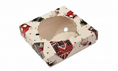 Коробка для печенья со съемной крышкой Паровозик на 1 шт.