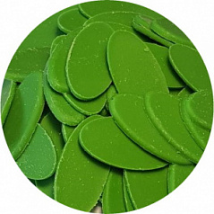 Декор из глазури Лепесток зеленый, 200 г