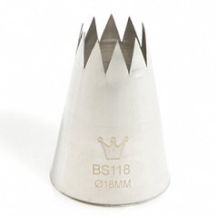 Насадка кондитерская ЗВЕЗДА (BS118) Martellato Насадка кондитерская ЗВЕЗДА (BS118) Martellato