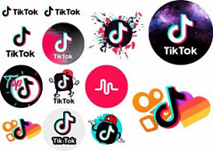 Вафельная картинка Tik tok, А4