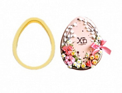 Форма для вырезания печенья Яйцо, d=8 см