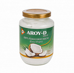 Кокосовое масло Extra Virgin Aroy-D, 450 мл