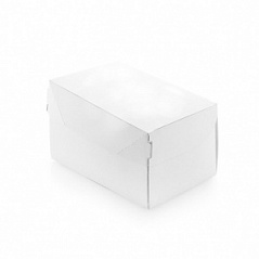Коробка для торта Белая ECO CAKE WHITE 23*14*6 см