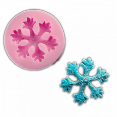 Силиконовый молд для мастики СНЕЖИНКА Силиконовый молд для мастики СНЕЖИНКА