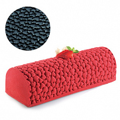 Коврик силиконовый трафарет СЕРДЦЕ Silikomart