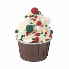 Форма бумажная МАФФИН коричевая 50*40 мм ТОП, 100 шт