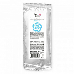 Мастика сахарная ванильная голубая Топ Продукт 100 г