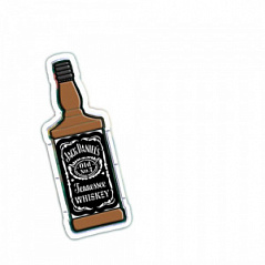 Набор для вырезания печенья: форма и трафарет Jack Daniel's, h=19 см