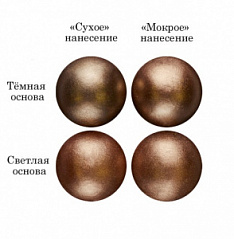 Краситель сухой (кандурин) Коричневый янтарь, 5 г