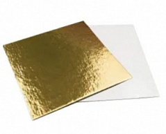 Подложка 2,5 мм 30*30 см BASE золото прямоугольная