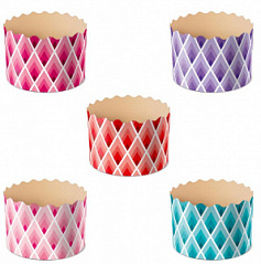 Форма для кулича ГЕОМЕТРИЯ d110*h85 мм, 1 шт. Форма для кулича ГЕОМЕТРИЯ d110*h85 мм, 1 шт.