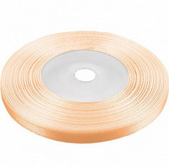 Лента атласная ПЕРСИКОВАЯ 1 см, 23 метра Лента атласная ПЕРСИКОВАЯ 1 см, 23 метра