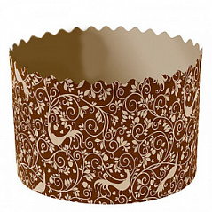 Форма для кулича РАЙСКИЙ САД d90*h90 мм, 1 шт.