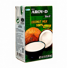 Кокосовое молоко 70% "Aroy-D", 250 мл