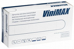 Перчатки виниловые L ViniMax, 100 шт.