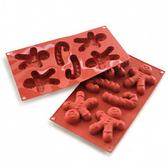 Форма силиконовая СИЛИКОНФЛЕКС Мистер Джинджер SF106 Silikomart