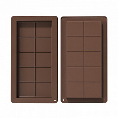 Форма силиконовая для Дубайского шоколада плитка Форма силиконовая для Дубайского шоколада плитка