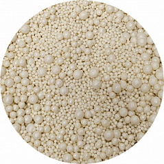 Шарики сахарные БИСЕР Серебро №475, 100 г
