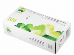 Перчатки неопудренные виниловые M (короб 100 шт.) KLEVER Перчатки неопудренные виниловые M (короб 100 шт.) KLEVER