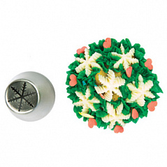 Насадка кондитерская СНЕЖИНКА Silikomart