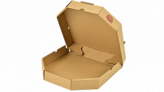Коробка для пиццы картонная крафт, 32*32*3 см