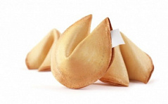 Печенье с предсказаниями, 1 шт Печенье с предсказаниями, 1 шт