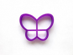 Форма для вырезания печенья Бабочка, d=10 см